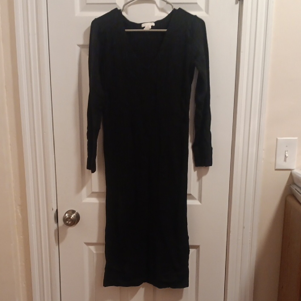 H&M Black Sweater Dress